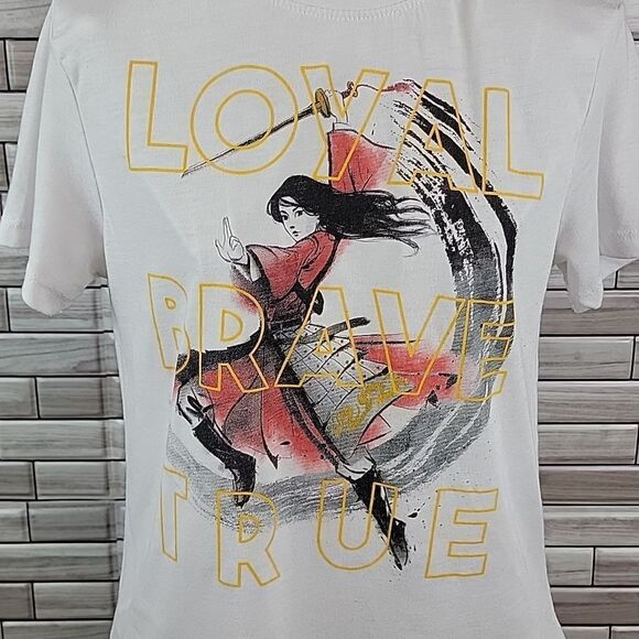 Disney Mulan t-shirt Size M Plus one more item Beauty and the Beast t-shirt - Picture 2 of 12